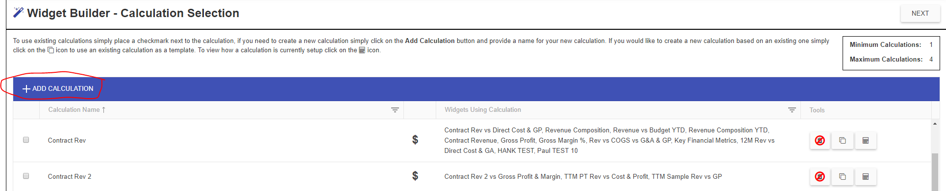 add calculation