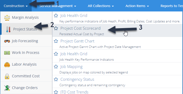 project status
