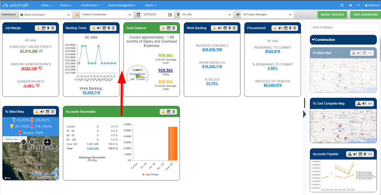 moving widgets