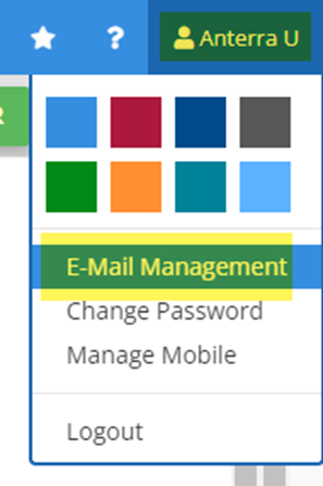 e-mail management