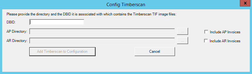 config timberscan