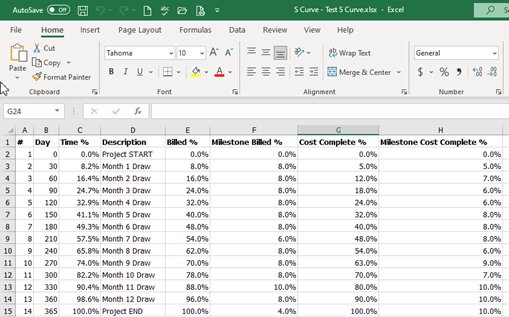 excel report